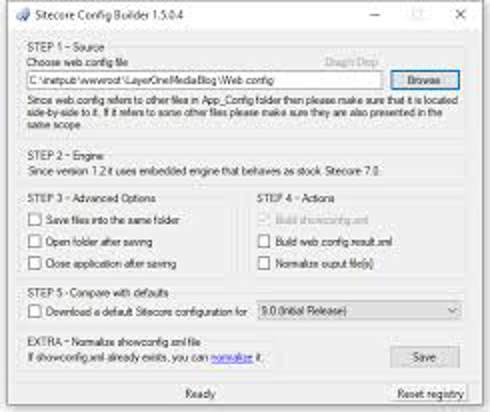 Sitecore ConfigBuilder